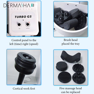 2024 새로운 터보 8G 진동 바디 마사지 슬리밍 머신 셀룰라이트 감소 전문 G8 장치 바디 조각 기계 - Product Image 5