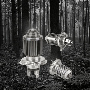 <span class=keywords><strong>Adebayor</strong></span> Accessoires Moto Scooter Voiture Phares Antibrouillard LED BA20D H4 3000K 6000K 12V-24V Garantie 0,5 An - Product Image 3