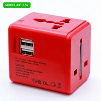 Prise de conversion de voyage multifonction universelle Chargeur haute puissance Prise USB Chargeur de voyage