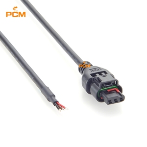 1488991-1 Tyco AMP 3-pins mannelijke naar open-eind verzegelde automotive kabelboom voor auto PDC parkeersensor stekker cam positie - Product Image 3