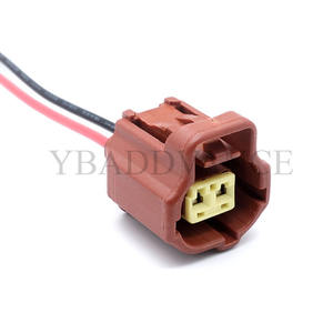 Arnés de cableado del motor Arnés de cables del sensor de temperatura del agua del arrancador de coche hembra de 2 pines para Ford - Product Image 3