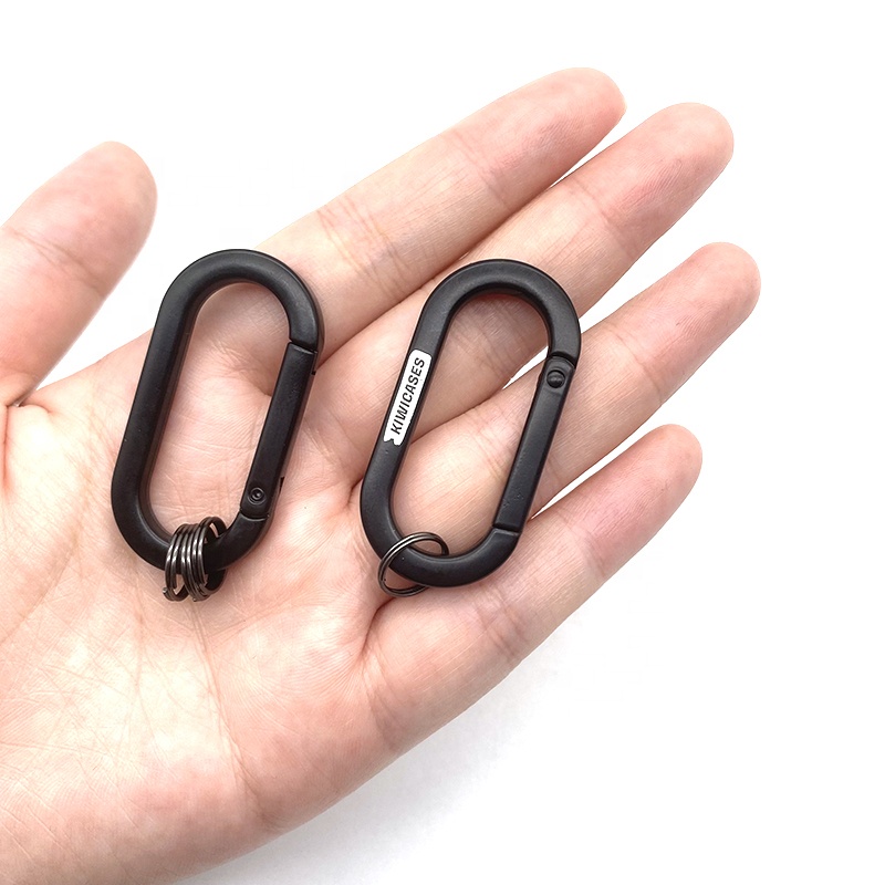 2PCS OVALE PIVOTANT Déclenchement Clips Porte-clés Mousqueton Mousqueton Clip EUR 9,66 - FR