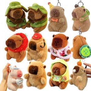 Peluche Capybara Anime Mignonne et Moelleuse, Simulation de Capybara avec Anneau de Main Intégré, Jouets en Peluche - Product Image 4