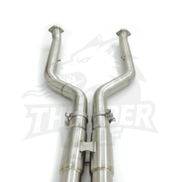 Accessoires automobiles : Tuyaux d'échappement à flux libre, ajustement parfait pour BMW G90 M5 S68 4.4T, échappement intermédiaire en acier inoxydable 304 de haute qualité