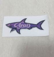 Autocollants 3D élégants et étanches Paul Et Shark – Décorations DIY pour mobiles, bagages, tablettes, réfrigérateurs – Protection antichoc