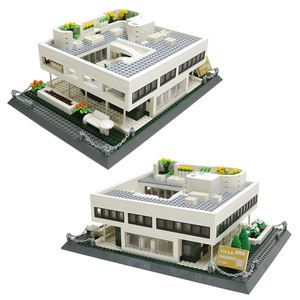 Wange 5237 Villa Savoye París Francia, 1226 Piezas, Bloques de Construcción, Modelo de Ladrillos, Juego de Bloques de Construcción para Niños, Juguete de Plástico, Regalo - Product Image 5