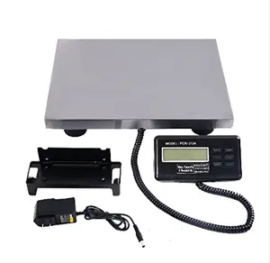 60キロに300キロPostal Scale Electronic Balance Weight Bench Commercial Shipping Digital Platform Scale LCD AC Power