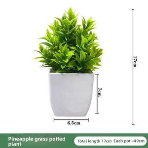 Plantes artificielles <span class=keywords><strong>en</strong></span> <span class=keywords><strong>pot</strong></span> pour la décoration de la maison et du bureau, utilisation sur la table à manger, plantes vertes, <span class=keywords><strong>lavande</strong></span>, romarin - Product Image 2