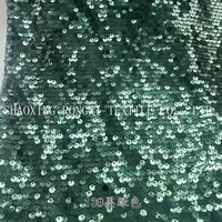Tissu en dentelle française scintillante avec broderie de sequins, cristal transparent, 41 couleurs en stock, tissu pour robes de mariée sirène et robes de soirée