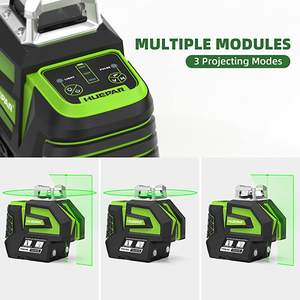 <span class=keywords><strong>Nivel</strong></span> <span class=keywords><strong>Láser</strong></span> Verde <span class=keywords><strong>Autonivelante</strong></span> <span class=keywords><strong>Huepar</strong></span> 7211CG, Cruz de 5 Líneas, 2 Puntos de Plomada, Herramienta Horizontal de 360° - Product Image 6