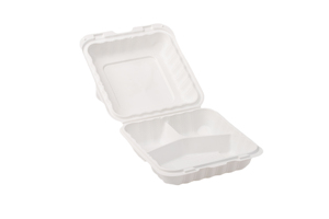 Boîte à lunch carrée en MFPP sans BPA de qualité alimentaire, 8x8 pouces, 9x9 pouces, pour salades, pâtisseries et plats rapides - Product Image 3