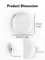 Chargeur sans fil multifonctionnel 4 en 1 pliable avec logo personnalisé, chargeur rapide 3W pour montre et écouteurs, OEM