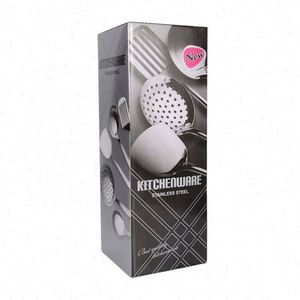 Custom Golden Color Stainless Steel Kitchenware <b>Tool</b> Sets 9PCS Silver Spoon Ladle Spatula Strainer Set Tableware Set - Product Image 5