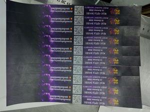 Pulsera Desechable de Tyvek, Color Personalizado, Adhesiva, Papel DuPont Delgado, Resistente a Desgarros, Impermeable, Reciclable, Correa de Muñeca Personalizada - Product Image 2