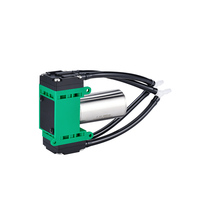 Pompa Hisap Tekanan Negatif G4B-2T 12V, Pompa Vakum Motor DC Tanpa Sikat Kecil, Pompa Udara Diafragma Mikro Elektrik Tahan Lama dan Senyap