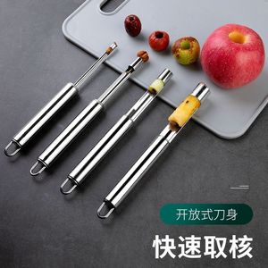Stainless Steel <b>Date</b> Pitter With Hook Handle For Jujube Cherry Hawthorn Fruit Pitting Tool Household Kitchen Use - Product Image 3