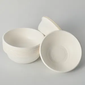 Bowl And Lid Disposable Serving Bowl Bagasse Meal Box Sugarcane Bowl Disposable Bowls And Lids