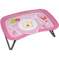 Table en métal sur mesure avec pieds pliables pour la salle de jeux, les collations, les jeux de dessin et une utilisation légère et portable