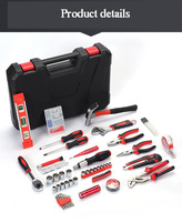 Kit de Herramientas para Electricista y Carpintero - Kit de Mantenimiento Manual con Herramientas Metálicas, Estuche Rígido, Garantía de 3 Años