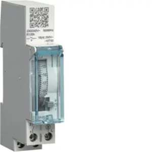 EHN011 Customizable with Customizable with Hagers Daily electromechanical <b>time</b> <b>switch</b> power reserve 1 contact 16A - Product Image 1