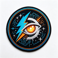 Écusson brodé personnalisé en PVC souple, étiquette en silicone, badge logo 3D, idéal pour vêtements, chapeaux, sacs, vestes, à thermocoller ou à coudre