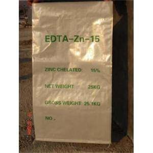Sal orgánica de zinc quelada 15% completamente soluble en agua de liberación rápida de alta pureza Micro Zn EDTA para agricultura - Product Image 2