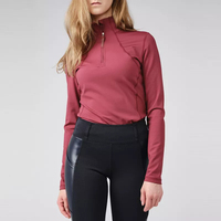 Base équestre personnalisée, vente en gros, en plein air, course de chevaux, hauts, sweat-shirts lisses, doux, Bas équestres