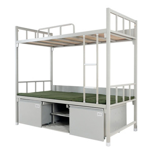 Foshan <span class=keywords><strong>lit</strong></span> superposé en métal Twin Over Twin <span class=keywords><strong>pas</strong></span> <span class=keywords><strong>cher</strong></span> <span class=keywords><strong>avec</strong></span> échelle escaliers cadre en acier stockage <span class=keywords><strong>matelas</strong></span> en fer pour <span class=keywords><strong>adulte</strong></span> dortoir maison école - Product Image 6