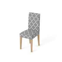 Housses de chaise de salle à manger universelles en Spandex/Polyester extensible, durables, réutilisables, confortables, unies, personnalisables en taille, pour la maison