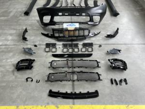 Accesorios de coche Facelift parachoques Kit de carrocería actualización <span class=keywords><strong>SRT</strong></span> 8 Kits de carrocería para Jeep <span class=keywords><strong>Grand</strong></span> <span class=keywords><strong>Cherokee</strong></span> <span class=keywords><strong>2017</strong></span> + - Product Image 6