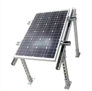 Adjustable <b>Framed</b> Anodized Steel Solar Mounting System with Mid and End <b>Clamps</b> and C-Channel for Installation - Product Image 4