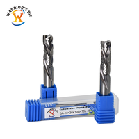 Fraise à bois CNC Warrior's Bit, fraise à compression de 10 mm, fraise en carbure, fraise à compression CNC 1/4 haut et bas
