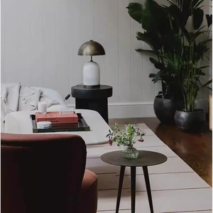 Lampe de table minimaliste moderne E27 LED 220V, base en marbre, pour salon, chambre à coucher, bureau - Product Image 2