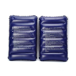 PVC Flocking Inflatable <strong>Pillow</strong> Travel Camping Rectangular Nap Convenient Outdoor &amp; Indoor - Product Image 4