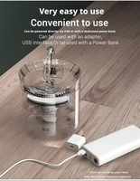 Fontaine à eau pour animaux de compagnie en plastique durable intelligente 2L, distributeur automatique d'eau pour chat et chien, filtration par circulation, anti-fuite, silencieux, USB