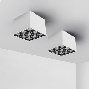 Allway Customize Box Square Shape Ceiling <strong>Surface</strong> Cree5050 Indoor Office School 15watt Led <strong>Grille</strong> <strong>Light</strong> - Product Image 1