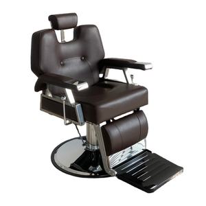 Silla de peluquero con bomba hidráulica reclinable clásica y barata, silla de peluquería moderna con elevador para peluquería - Product Image 1