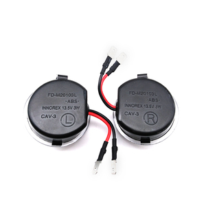 Projecteur de logo de bienvenue ADT 12V pour rétroviseur de voiture, lampe super lumineuse Canbus pour Focus MK4 EDGE F150 FX4 Taurus FLEX - Product Image 2