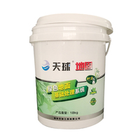 Seau hermétique DisonWay en PP de qualité alimentaire 20LF-3, impression personnalisée, anti-renversement pour peinture, revêtement et construction