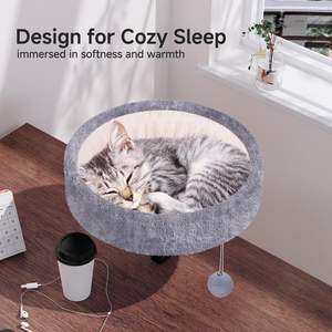 Ama-zon <span class=keywords><strong>Hot</strong></span> <span class=keywords><strong>Sale</strong></span> Moderne Indoor Island Tisch <span class=keywords><strong>Cat</strong></span> Nest Möbel für Büro tische und Spieltische 360 rotierendes verstellbares Schreibtisch bett - Product Image 3