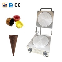 Machine à fabriquer des cornets de crème glacée, en acier inoxydable, modèle de cuisson en alliage d'aluminium, petit cuiseur de cornets d'œufs