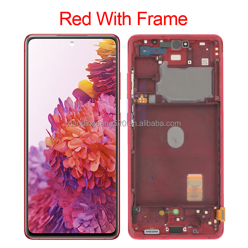 S20 FE/s20 lite avec cadre rouge