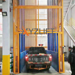 Ascenseur de fret de marchandises personnalisé XYZLIFT-CE 2-6 étages avec capacité de 5000kg entrepôt utilisation en usine ascenseur de fret hydraulique - Product Image 5