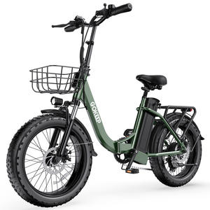 Bicicleta Eléctrica Plegable de 7 Velocidades con Neumáticos 20*3, Batería de Litio de 52V 10Ah, Motor sin Escobillas, Frenos de Disco Dobles, para Ocio Urbano - Product Image 2