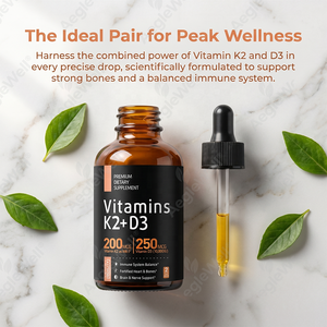 Aegelwell <span class=keywords><strong>Vitamina</strong></span> D3 Líquida con <span class=keywords><strong>Vitamina</strong></span> <span class=keywords><strong>K2</strong></span> MK-7 |   <span class=keywords><strong>Gotas</strong></span> Líquidas de <span class=keywords><strong>Vitamina</strong></span> <span class=keywords><strong>D</strong></span> 5000 UI, Apoyan la Salud de los Huesos y el Corazón, Aumentan la Energía - Product Image 4