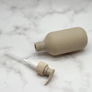 Produits écologiques, flacon de shampooing en plastique biodégradable, flacon cosmétique compostable en <span class=keywords><strong>paille</strong></span> de blé - Product Image 4