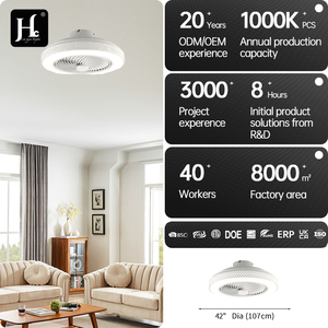 20 inch LED pendant <b>light</b> with lamp <b>ceiling</b> fan, modern <b>remote</b> <b>control</b> <b>ceiling</b> fan, retro pendant <b>light</b> ventilation technology - Product Image 4