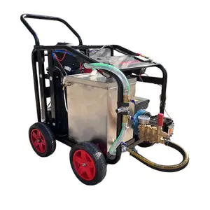 Mesin Cuci Mobil Tekanan Diesel Air Panas 300 Bar, untuk Membersihkan Teks Dicat Di Dinding