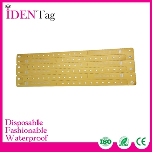 Lung linh dùng một lần hologramic nhựa không thấm nước RFID Vòng đeo tay với chip không thấm nước - Product Image 5