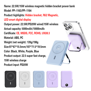 Power Bank Portatile per Telefono 5000mAh Mini Caricabatterie Wireless Magnetico 10000mAh - Product Image 6
